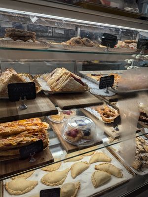 Sweet and savory treats at Vegan Danish Bakery in Toronto