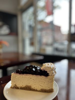 Vegan cheesecake - a dream   at Vegan Danish Bakery in Toronto