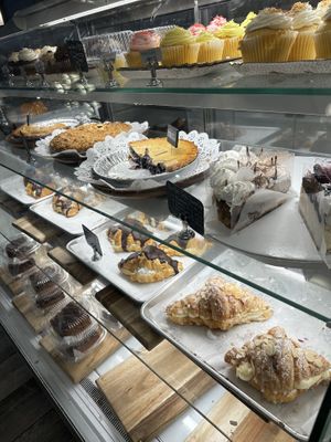 All these options! So wonderful   at Vegan Danish Bakery in Toronto