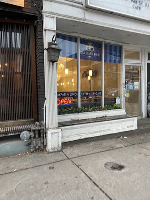 Street  at Vegan Danish Bakery in Toronto