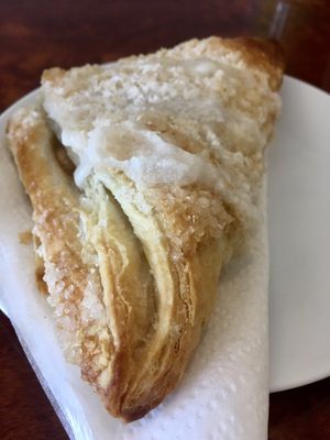 Apple turnover   at Vegan Danish Bakery in Toronto