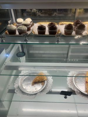 Dessert Case at Vegan Danish Bakery in Toronto