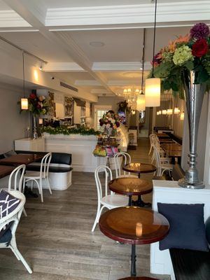 Interior at Vegan Danish Bakery in Toronto