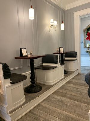 The Cutest Seating! at Vegan Danish Bakery in Toronto