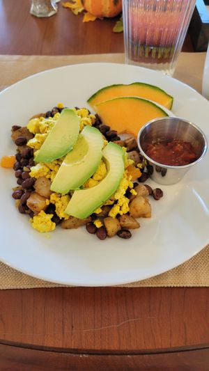 "Huevos Rancheros"  at Sundogs Bed and Breakfast in Shepherdstown