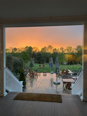 Sunset   at Sundogs Bed and Breakfast in Shepherdstown