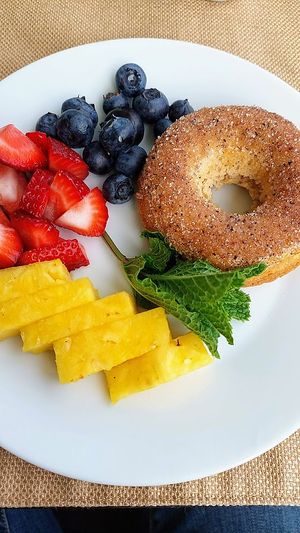 Homemade baked donut at Sundogs Bed and Breakfast in Shepherdstown