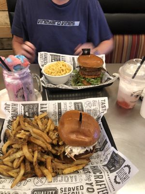 Burgers  at Bumbling Bee in Virginia Beach