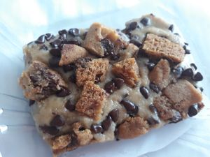 Cookie dough brownie at Bumbling Bee in Virginia Beach