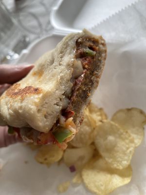 My fav—vegan SPO sub!! So good!!!  at Bodacious Bakehouse in Virginia Beach