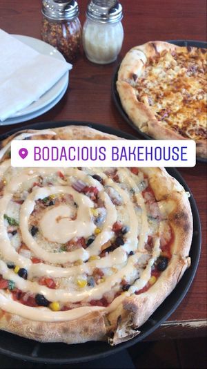 Vegan Tex Mex and Vegan Bargecue chick’n  at Bodacious Bakehouse in Virginia Beach