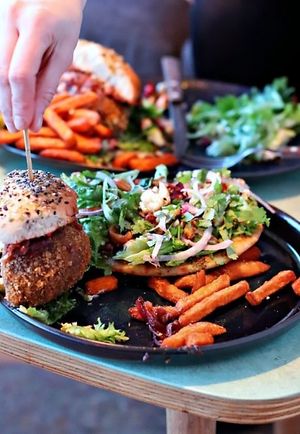  at Kaffi Laekur in Reykjavik