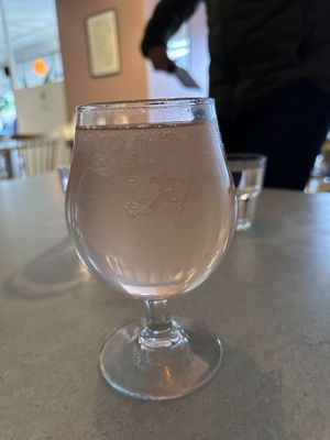 Kombucha on tap  at Kaffi Laekur in Reykjavik