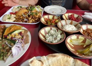 Ton of food!  Great prices! at Nour Lebanese Cuisine in Bethel
