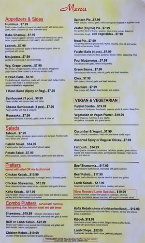  at Nour Lebanese Cuisine in Bethel