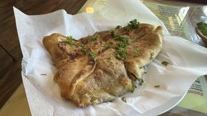 Vegan Spinach Pie  at Nour Lebanese Cuisine in Bethel