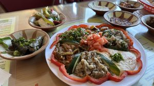 Vegan Platter  at Nour Lebanese Cuisine in Bethel