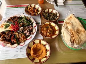   at Nour Lebanese Cuisine in Bethel