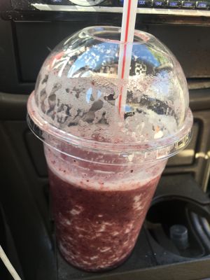 Charm city boot camp!!! My favorite (it’s melting)!! I get it without milk. It has wheat germ and flaxseed which gets me full and going lol I love there black bean burger as well.  at Flying Avocado in Owings Mills