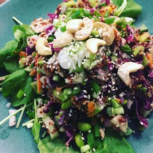 Thai Quinoa Salad at AIRbarre Cafe in Phuket