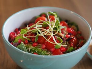 Power salad at AIRbarre Cafe in Phuket
