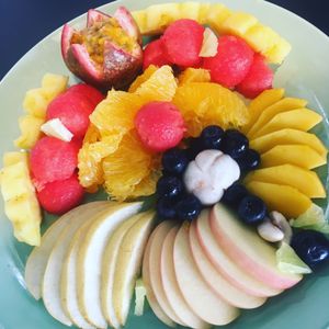 Fruit salad at AIRbarre Cafe in Phuket