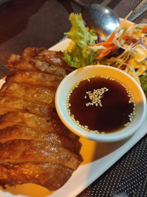 Vegan chicken at Taste From Heaven in Koh Phangan