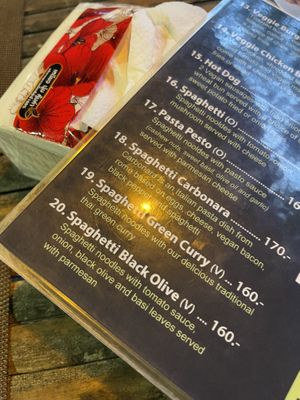 Confusing!  at Taste From Heaven in Koh Phangan