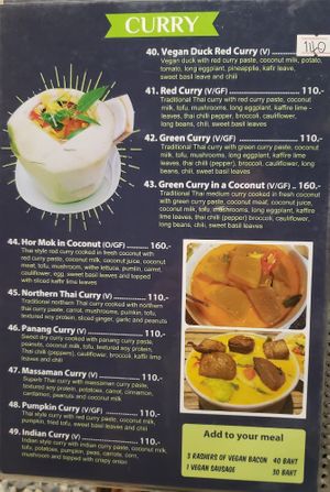 Menu Dec 2024 page 4 at Taste From Heaven in Koh Phangan