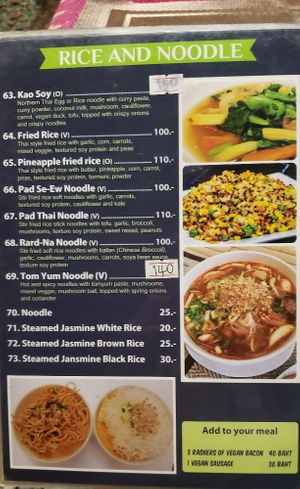 Menu Dec 2024 page 6 at Taste From Heaven in Koh Phangan