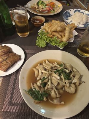 Mushrooms  at Taste From Heaven in Koh Phangan