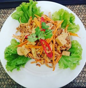 Banana Blossom Salad at Taste From Heaven in Koh Phangan