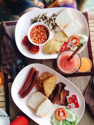 Vegan breakfast  at Taste From Heaven in Koh Phangan