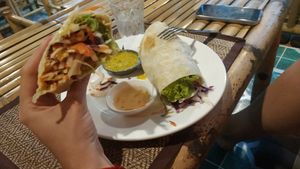 Wrap at Taste From Heaven in Koh Phangan