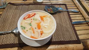 Thom kha at Taste From Heaven in Koh Phangan