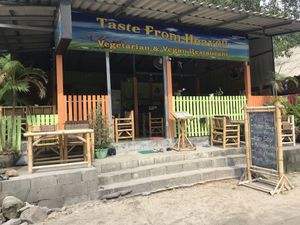 Entrance  at Taste From Heaven in Koh Phangan