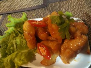 Cauliflower 'wings' at Taste From Heaven in Koh Phangan