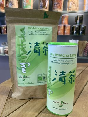 Neu veganer Matcha-Latte💚 at Bauchgfui in Berchtesgaden