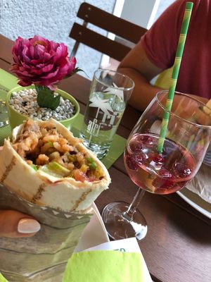 Jeden Donnerstag vegane Burritos💚 at Bauchgfui in Berchtesgaden