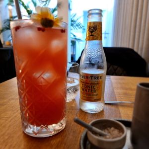 mocktail and tonic at Lento in Hasselt