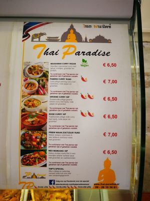 Vegan massaman curry at Thai Paradise in Assen
