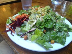 Vegan Caesar was good  at The Naam in Vancouver