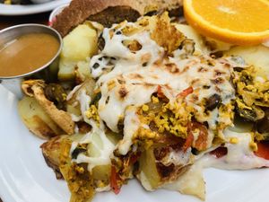 Vegan Hash  at The Naam in Vancouver