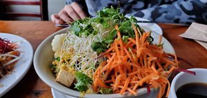 Masala dragon bowl at The Naam in Vancouver