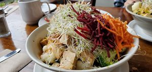 Naam dragon bowl at The Naam in Vancouver