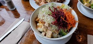 Naam dragon bowl at The Naam in Vancouver