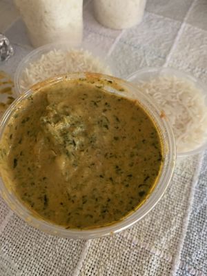 palak kofta at Małe Indie in Lublin