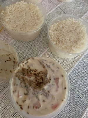 mix  raita at Małe Indie in Lublin