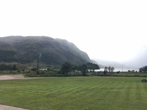 lovely views  at Glenfinnan House in Glenfinnan