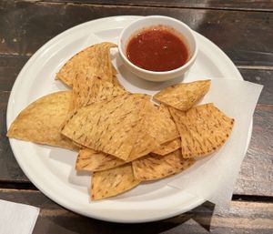 Tortilla chips!  at Otis in Hiroshima